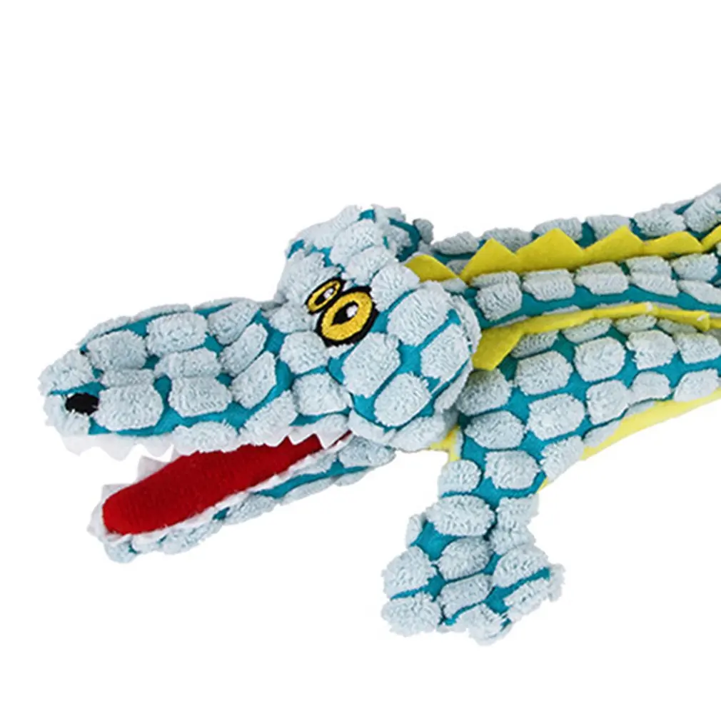 Креативная новая игрушка для домашних животных в форме крокодила, мягкая собака, зерно кукурузы, плюшевый вокальный крокодил, молярная Чистка для обучения чистке зубов, принадлежности