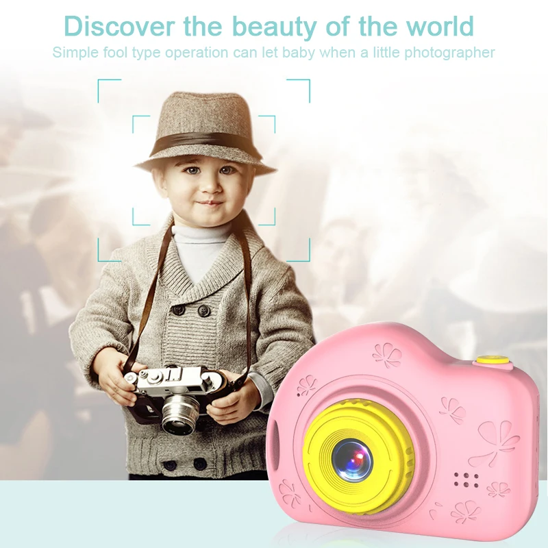 Children Mini Camera Kids Educational Toys for Children Baby Gifts Birthday Gift Digital Camera Projection Video Camera Dropship