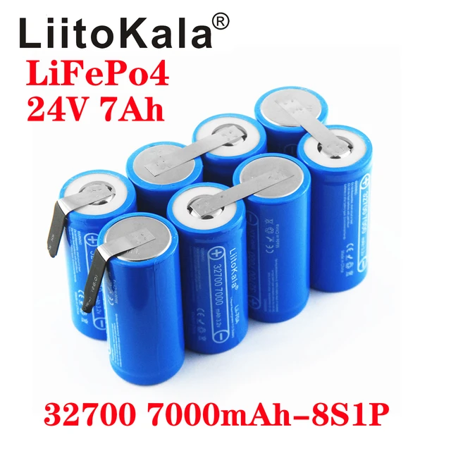 32700 Lifepo4 Battery 7000 Mah  32700 7000mah Lifepo4 Battery - 12v 24v  36v 7ah - Aliexpress