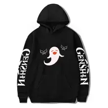 

Unisex Winter Hoodie Sweatshirts Men Women Fleece Streetwear Fashion Tops Pullover Genshin Impact Game Print