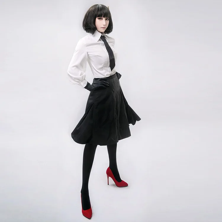 Anime-Bungo-Stray-Dogs-Detective-Agency-Member-Akiko-Yosano-Cosplay-Costumes-Shirt-Skirt-Tie-Gloves-School (1)