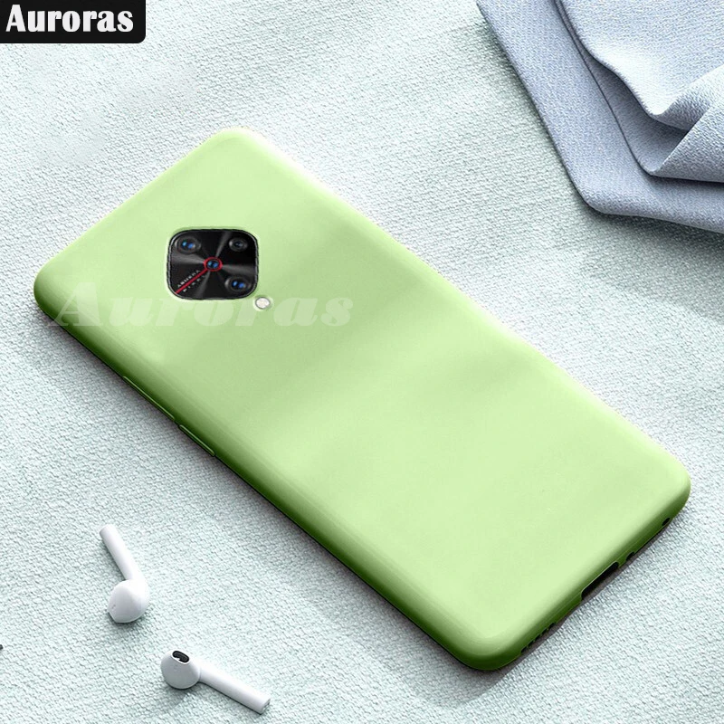 

Auroras For VIVO V17 Phone Case Official Original Full Protection Soft Liquid Silicone Case For vivo v17 neo Cover