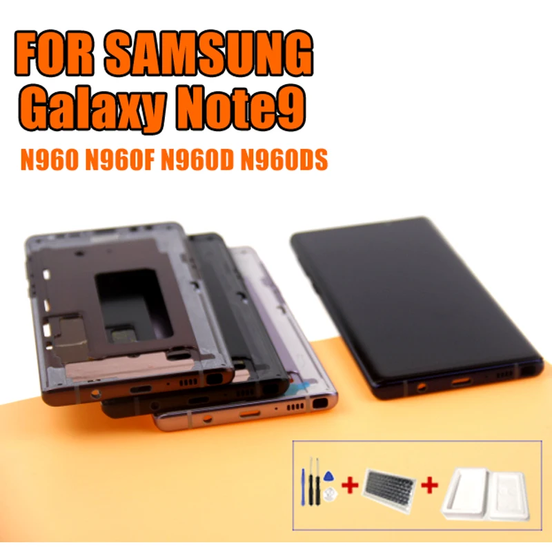 LCD For N960 N960F N960D N960DS For Samsung Galaxy Note 9 Touch Screen LCD Display Digitizer Assembly with Frame