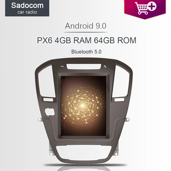 

PX6 DSP Tesla 10.4" Android 9.0 For Opel Regal lnsignia 2009-2013 IPS Car DVD Player CarRadio Multimedia Navigation autoradio