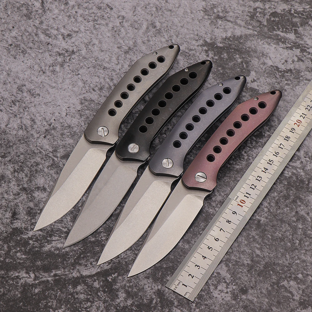 Складной нож Bear claw S35VN тактический охотничий клинок из титанового сплава с ручкой