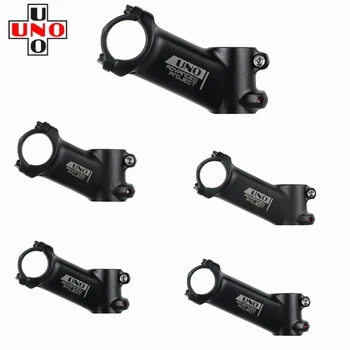 

NEW UNO Lightweight Aluminium Bike Stem Mountain Road Bicycle handlebar riser ±25 Degree 31.8*60/70/80/90/100mm Bike Parts