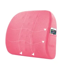 Подушка для стула, подушка для спины, массажная пена с памятью, с карманом для телефона, комфортная и дышащая подушка для автомобиля