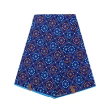 African Dutch Wax Fabric 6 yards Nigerian Ankara Fabrics High Quality polyester New Print Fabric For Patchwork
