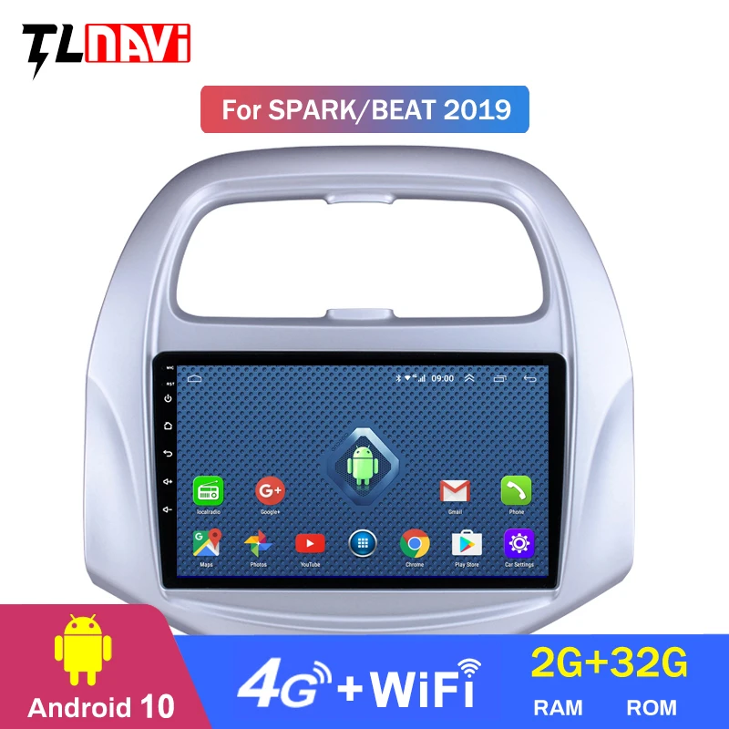 4G LTE 2G RAM 9 дюймов Автомобильный радиоприемник с навигацией GPS Android 10 для 1Chevrolet Daewoo