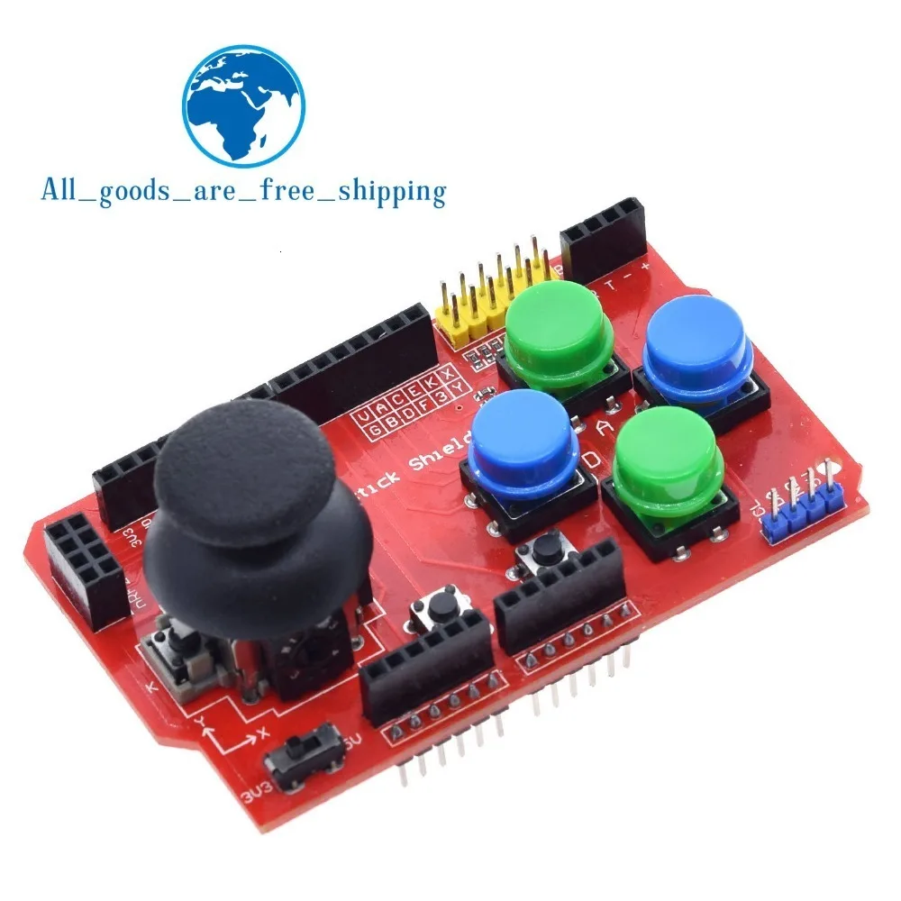 TZT щит джойстика для Arduino Плата расширения аналоговая клавиатура и мышь функция