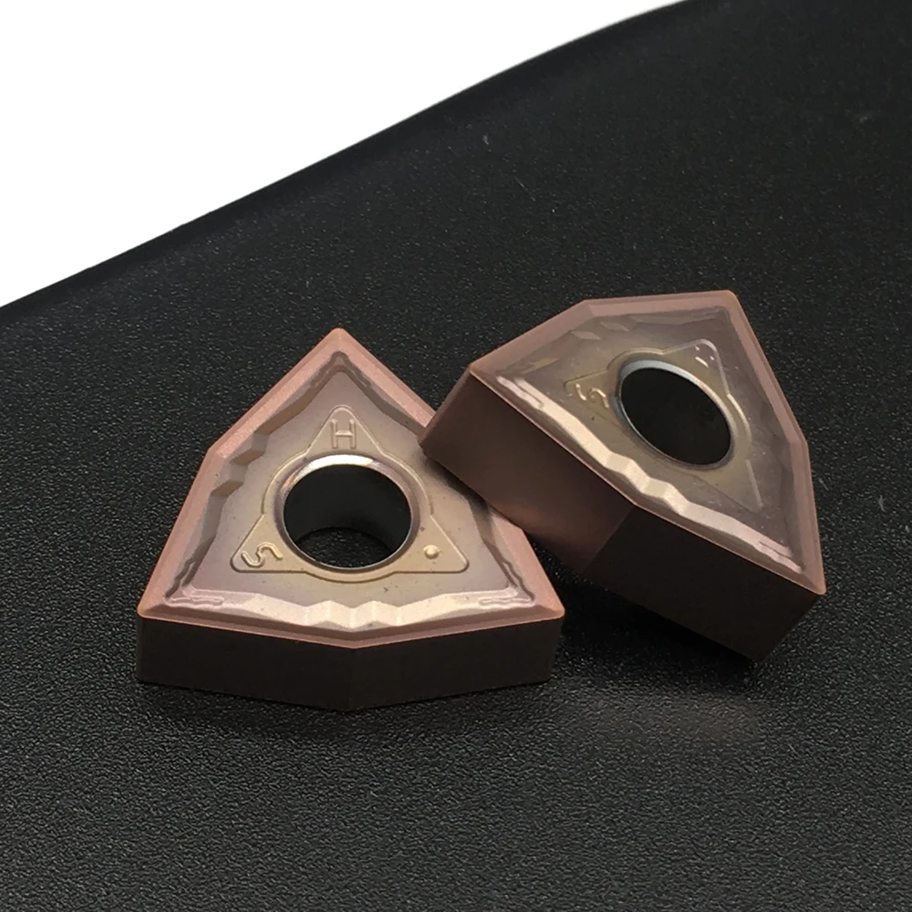 

10PCS WNMG080404 HS FT1125 Carbide Insert External Turning Tool Carbide Insert lathe cutter For Stainless Steel Turning Tools