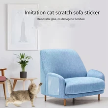 2PCS Pet Furnitur Anti-wall Cat Scratch Transparent Environmental Protection Sofa Protection Such As Scratch for Cat Furniture