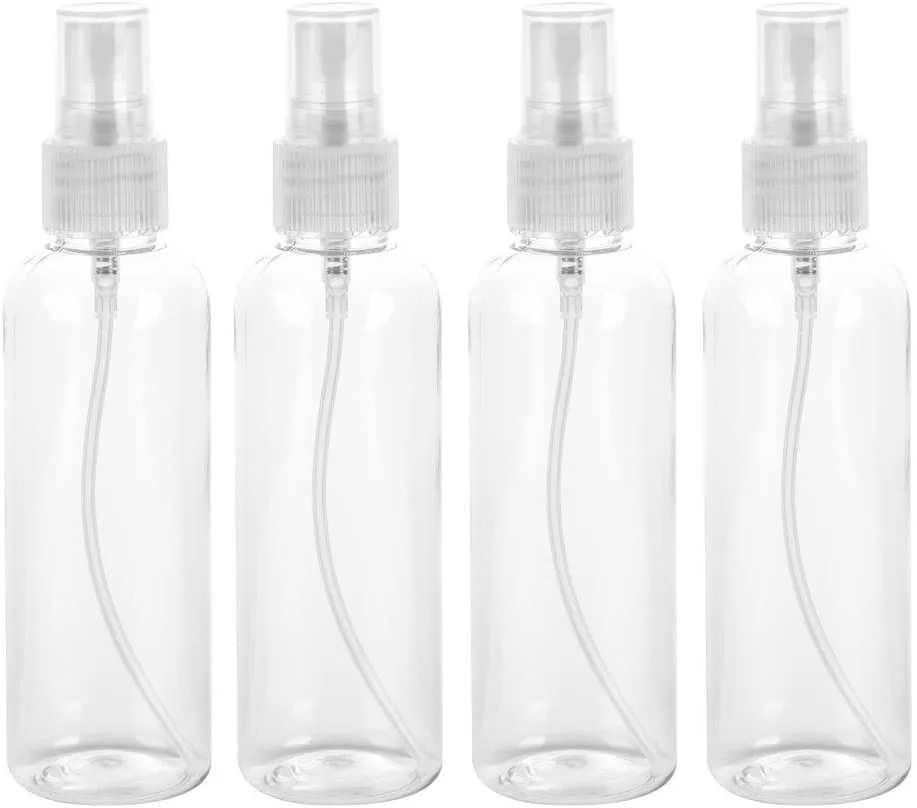 4 шт. прозрачный пластиковый флакон-распылитель | Дом и сад