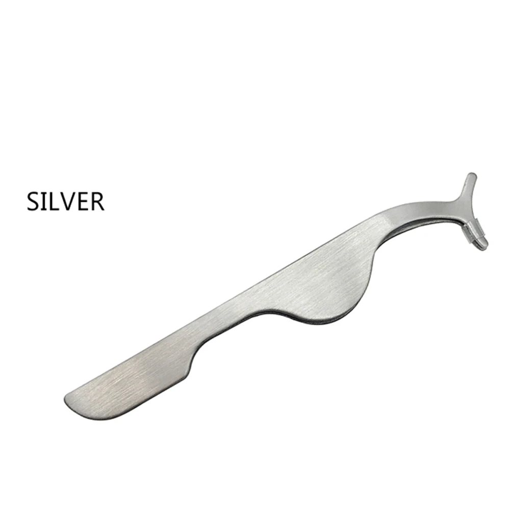 1 шт., многофункциональный Пинцет для накладных ресниц, магнитные пинцеты для накладных ресниц, косметические плоскогубцы, инструменты для красоты - Цвет: silver1