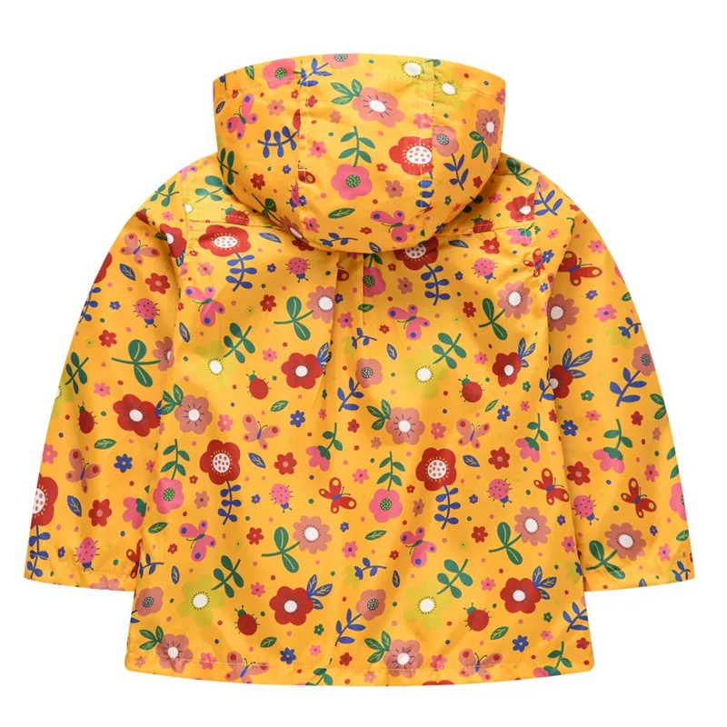 COOTELILI Waterproof Jacket For Girls Windbreaker Toddler Kids Girls Bomber Coat Baby Girls Jacket  Children Clothing 80-130cm (13)