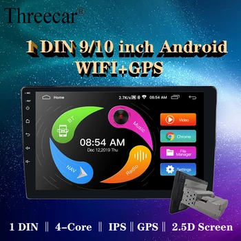 

1 din 9/10 inch Car Radio Android 8 Universal GPS Navigation Bluetooth Split Screen Wifi Car Audio Stereo FM USB Car Multimedia
