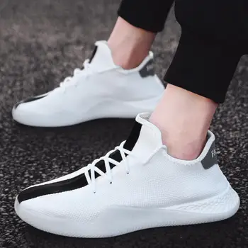 

Mhysa 2020 new spring men's mesh fashion light outdoor men sneakers comfortable breathable men casual shoes tenis masculino