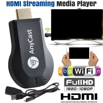

WiFi 1080P HD HDMI TV Stick AnyCast DLNA Wireless Miracast Airplay Dongle Receiver for IOS for Android