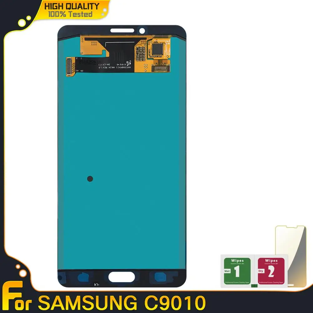 ЖК-дисплей для Samsung Galaxy C9 C9000 Pro сенсорный экран дигитайзер в сборе запасные части