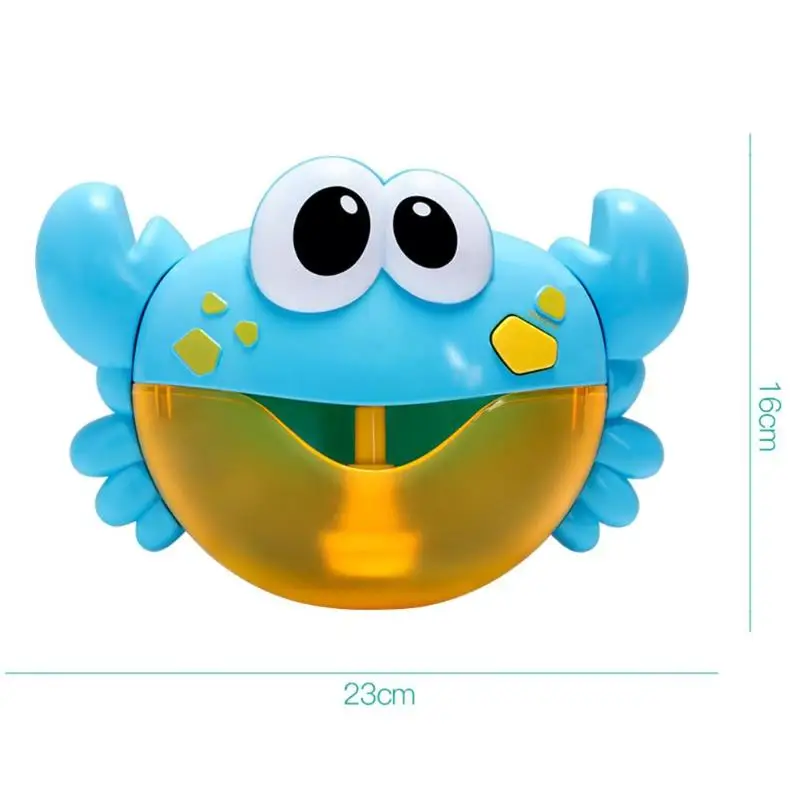 Kinder Badespielzeug Crab Bubble Machine Elektrische klassische Musik Y8R4 