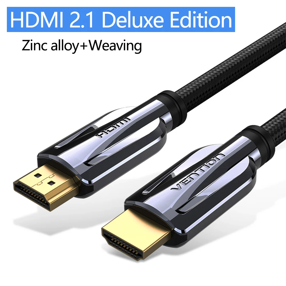 Vention 3m Ultra High-Speed HDMI 2.1 Cable, 8K@60Hz, 48Gbps