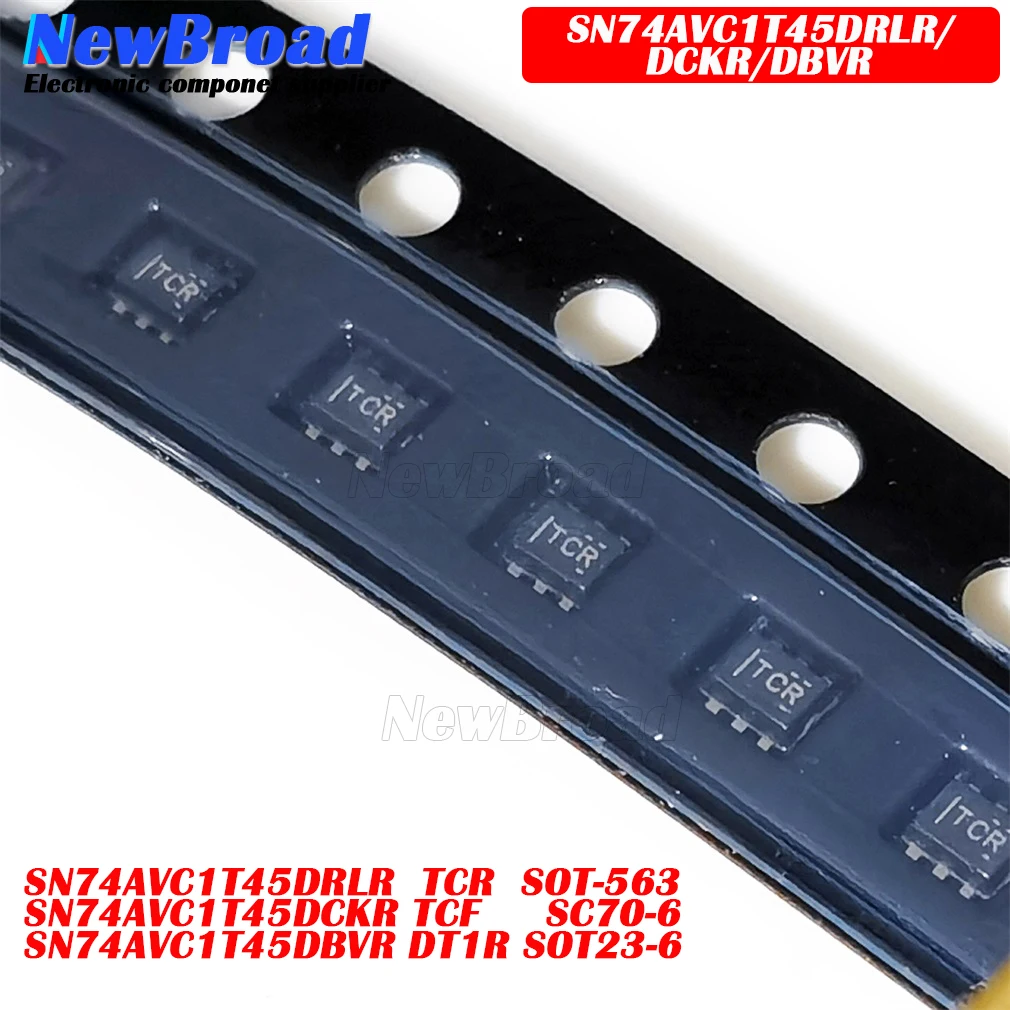 10 шт. новый оригинальный SN74AVC1T45DRLR TCR SOT-563 SN74AVC1T45DCKR TCF SC70-6 SN74AVC1T45DBVR DT1R SOT23-6