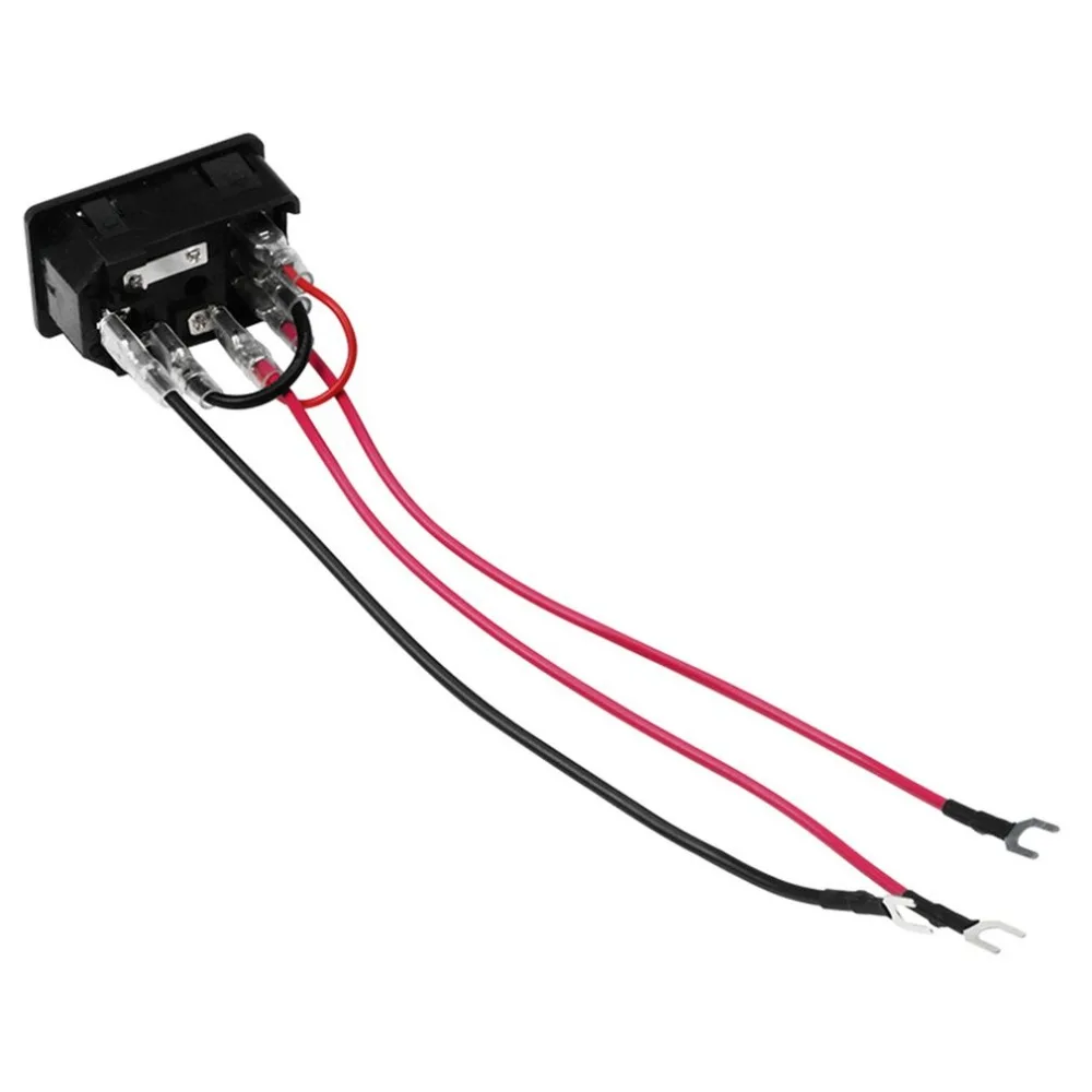 3DSWAY 3d принтер аксессуары Разъем питания Модуль 220 V/110 V 10A с предохранителем высокого качества