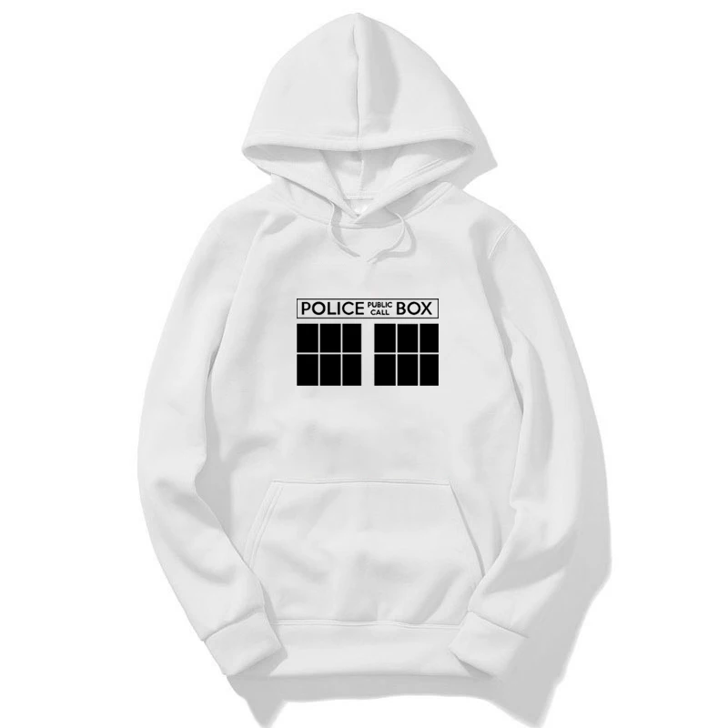 Hoodie 10 С изображением Доктора Кто Harajuku/спортивная одежда для мальчиков-подростков повседневные толстовки Для мужчин хлопка с капюшоном осень унисекс милые вязаные пуловеры с капюшоном - Цвет: Hoodie 10
