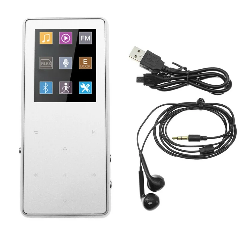 mp3-плеер с bluetooth-динамиком Встроенный 8 Гб 16 г HiFi портативный плеер с радио/FM/Электронная книга запись аудио mp3-плеер