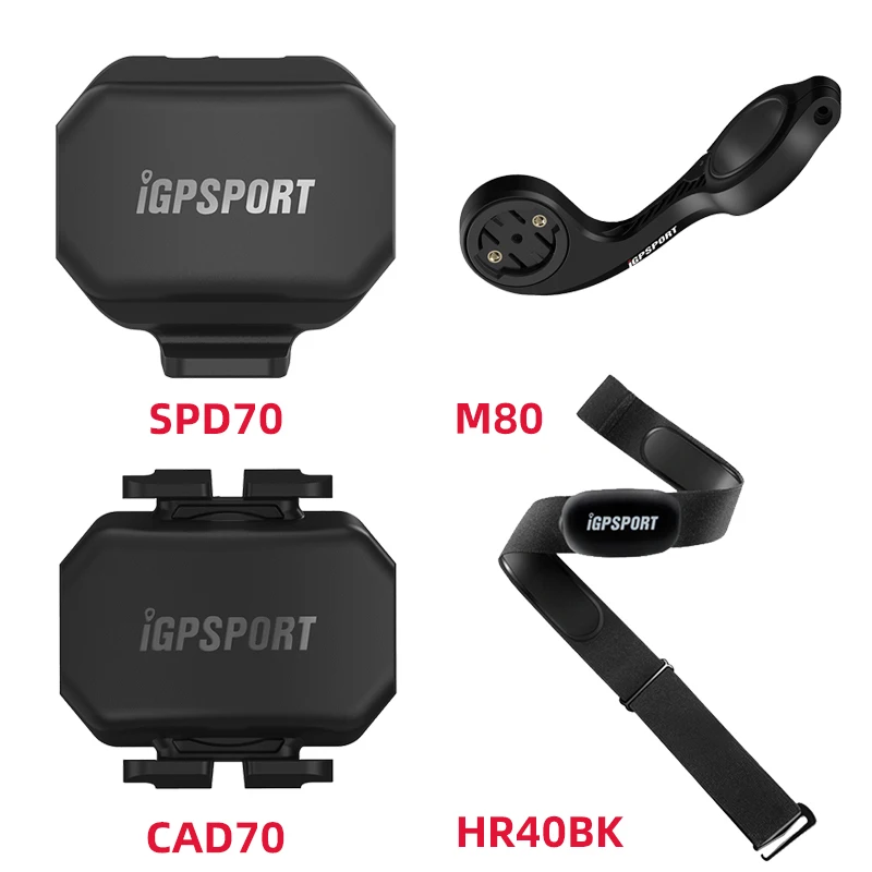 IGPSPORT Bicycle Computer Strava Ant+ SPD61 C61 Sensor HR40 HR60 Arm Heart Rate S60 S80 Holder