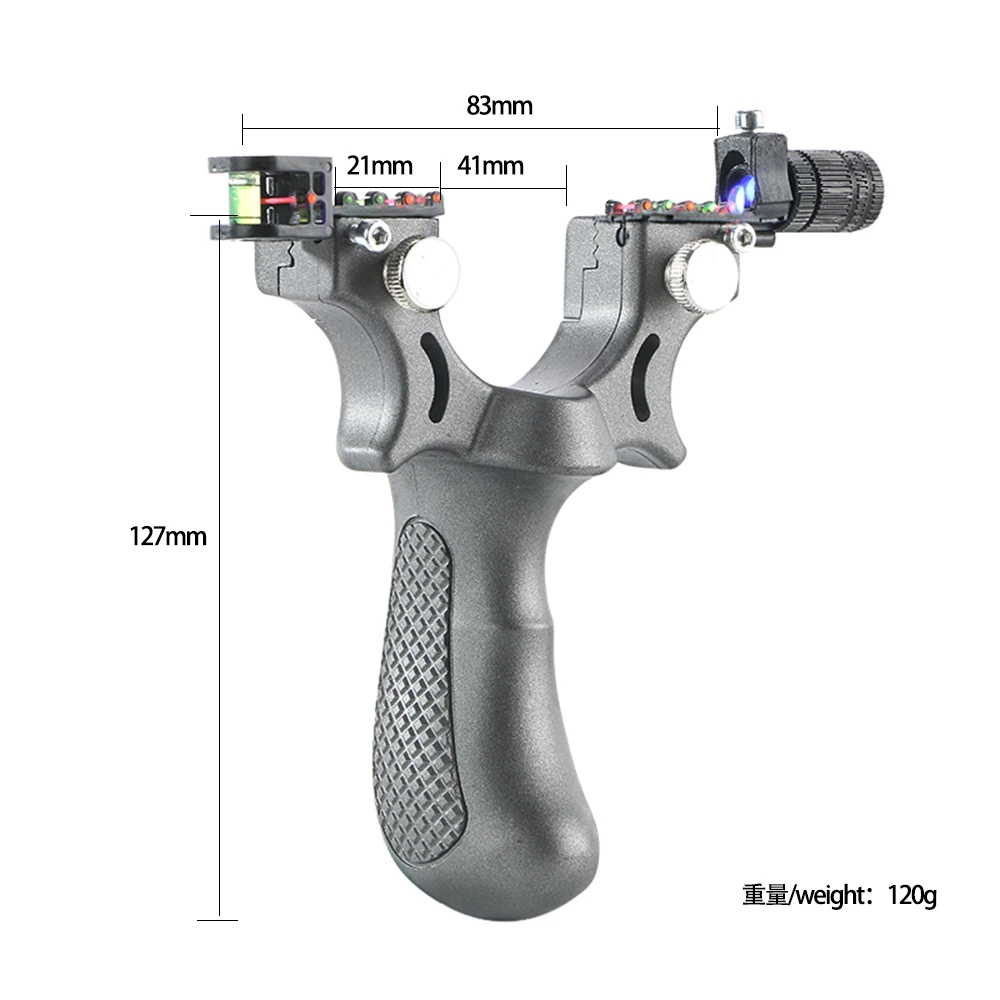 Мощная Рогатка c резиновой лентой для охоты с 100 стальными шариками ...