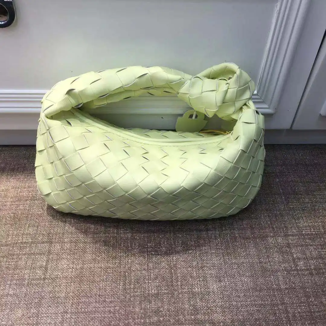 2022 Cow Split Leather Knot Bag Weave Cow Split Leather Handmade Sling Bags Luxury Brand Designer Bags Hobo Totes 