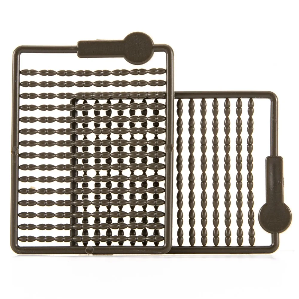 5Cards(600 Pcs) Carp Fishing Hair Rig Boilie Bait Lure Dumbell Stops Stoppers Lure Fish Extender