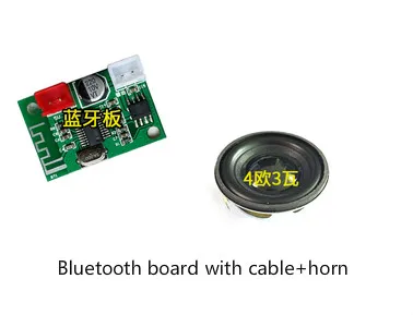 5 в bluetooth усилитель доска без потерь Музыкальный плеер 5 Вт моно d-класс цифровой усилитель мощности доска - Цвет: Красный