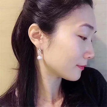 

NEW ARRIVAL 925 Sterling Silver Earrings Mountings Findings Settings Jewelry Parts Fittings Accessories for Pearls Beads Stones