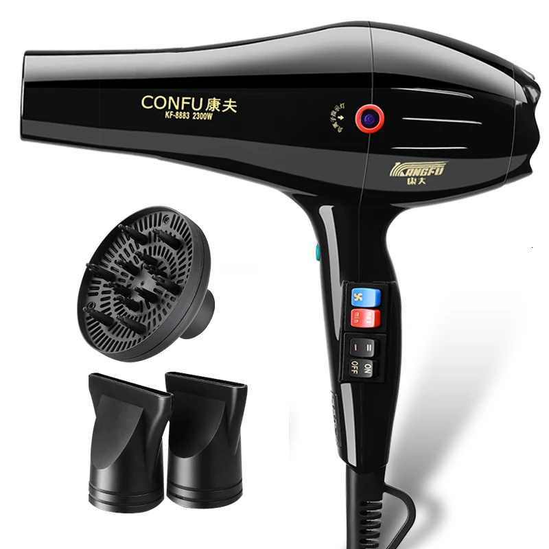 2300W Powerful Professional Salon Hair Dryer Negative ion Switch
