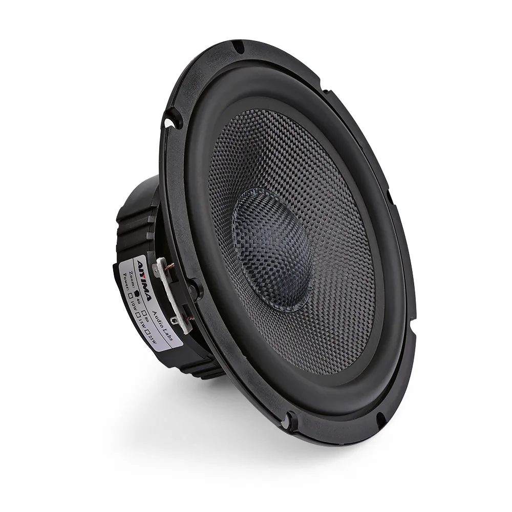 AIYIMA 1Pcs Mid-Woofer Speaker 4 8 Ohm 40W 6.5 Inch Glass Fiber Midrange Bass Speakers DIY Home Theater Bookshelf Bluetooth Speaker Audio Speakers Bookshelf Speakers