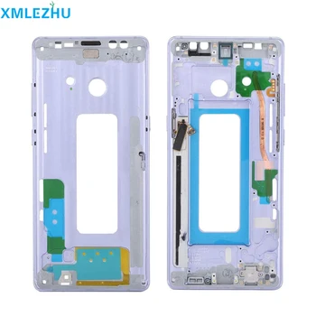 

10Pcs For Samsung Galaxy Note 8 Note 9 Middle Frame Midplate Bezel Chassis Housing with Side Button SIM Card Tray Replacement