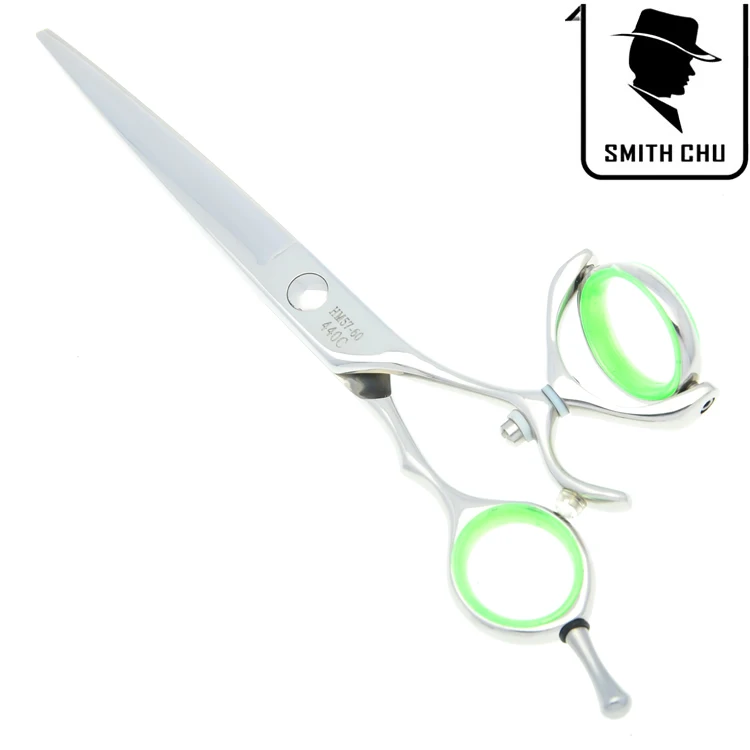 5," 6,0" Smith Chu JP440C профессиональные ножницы для резки Истончение 360 градусов вращения волос ножницы для салон парикмахерских LZS0122