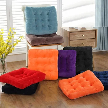 

Hot Selling Coussin Thickened Chair Cushion Soft Back Seat Cushion Sofa Floor Pillow Comfort Cojines Winter Bedroom Decor