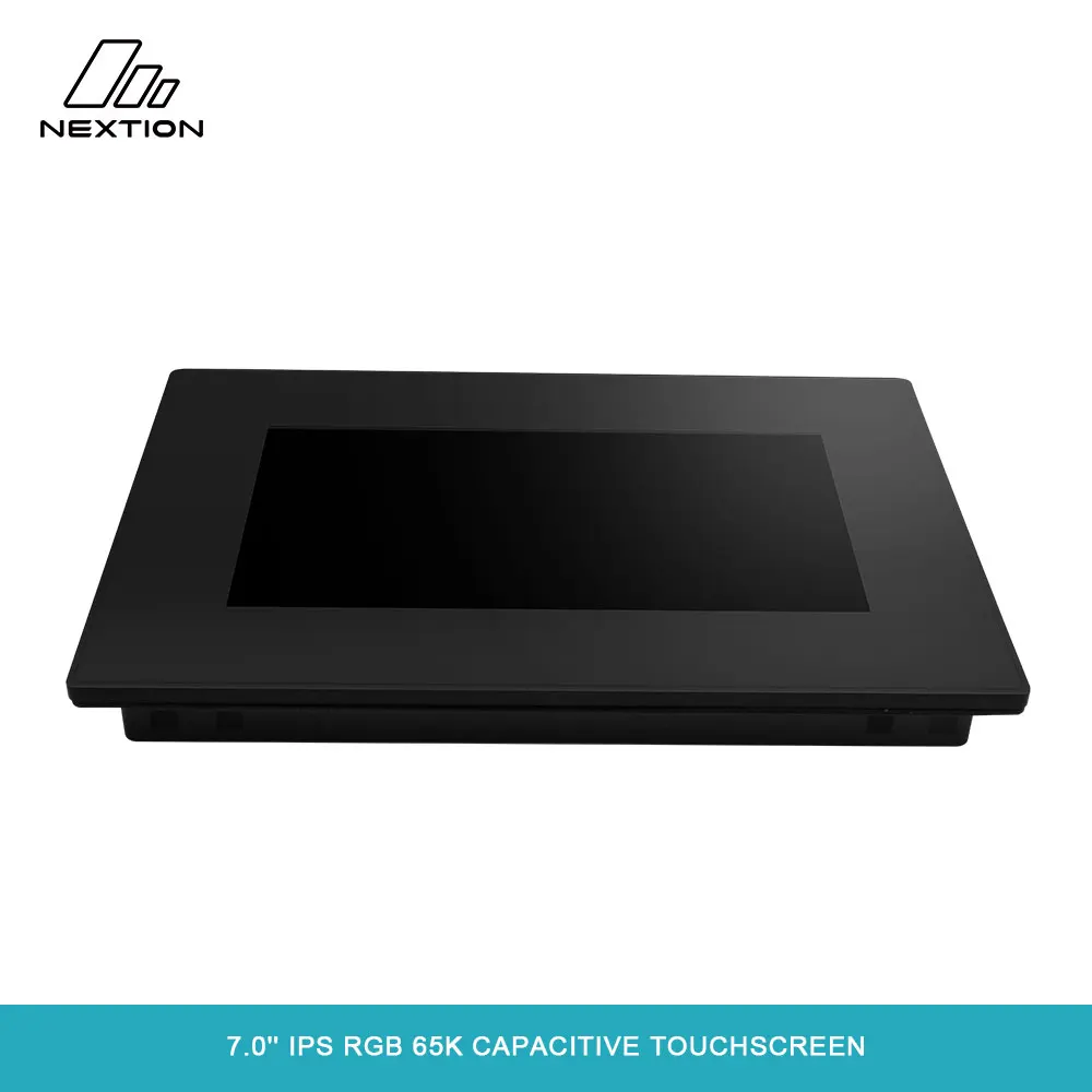 NEXTION 7,0 дюймовый ЖК-модуль Дисплей интеллектуальная серия NX8048P070-011C-Y HMI ips RGB 65K емкостный сенсорный экран с корпусом