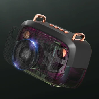 

New BS32D wireless Bluetooth speaker cartoon subwoofer outdoor Portable mini stereo TF card support 2020