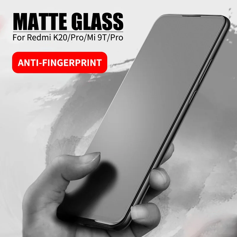 Матовое Защитное стекло для Xiaomi Mi 10T 9T Poco X3 NFC Redmi Note 10 8 7 6 K20 Pro Pocophone F1 | Мобильные