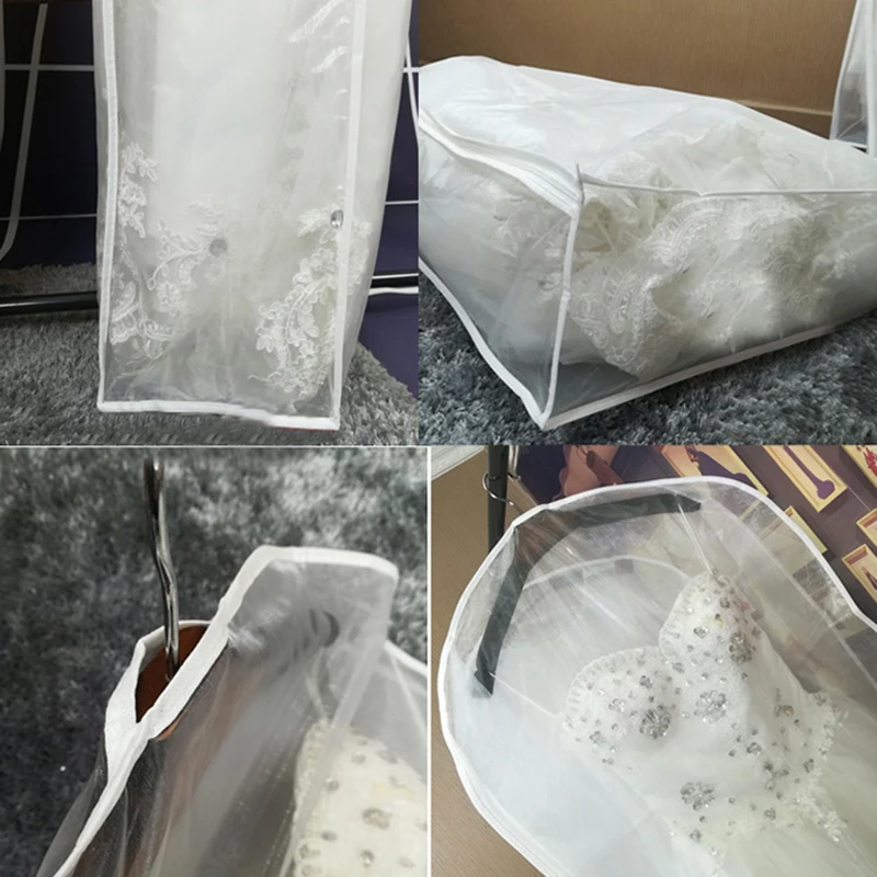 200cm Large Size Bridal Gown Garment Bags For Long Wedding Dresses Clothes Carry Cover Storage Protector Bag Side Zipper Gusset - AliExpress 200cm Large Size Bridal Gown Garment Bags For Long Wedding Dresses Clothes Carry Cover Storage Protector Bag Side Zipper Gusset - AliExpress