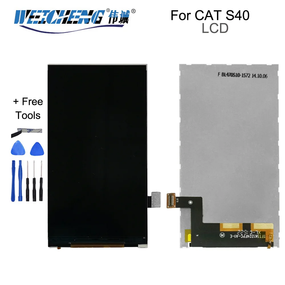 Запасные части для ЖК дисплея Caterpillar CAT S40 100% Протестировано хорошо Cat экран LCD