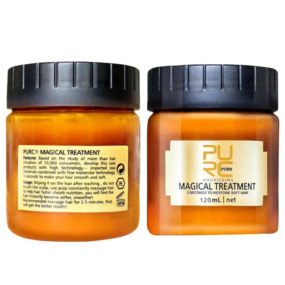 PURC Magical treatment hair mask Nutrition Infusing Masque for 5 seconds Repairs hair damage restore soft hair free shipping