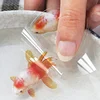 1pcs 3D Clear Goldfish Stickers UV Epoxy Resin Molds Craft Filling  Resin Molds For DIY Jewelry Making Supplies Epoxy Moulds ► Photo 3/6