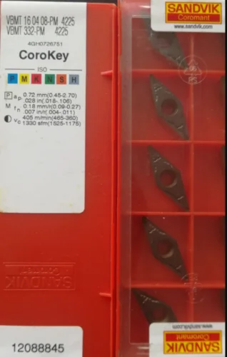 10 шт. твердосплавная вставка VBMT 160408-PM 4225