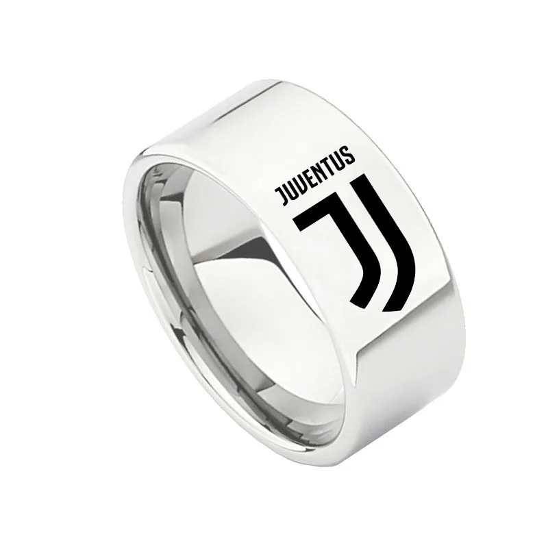 

SPA JuventusF.C Ring For Men And Women Anniversary Gift Jewelry Customize DIY Name Pattern Design Sport Logo