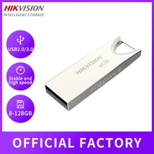 HIKVISION – clé USB 3.0 à haute vitesse, support à mémoire de 8GB 16GB 32GB 64GB, lecteur flash